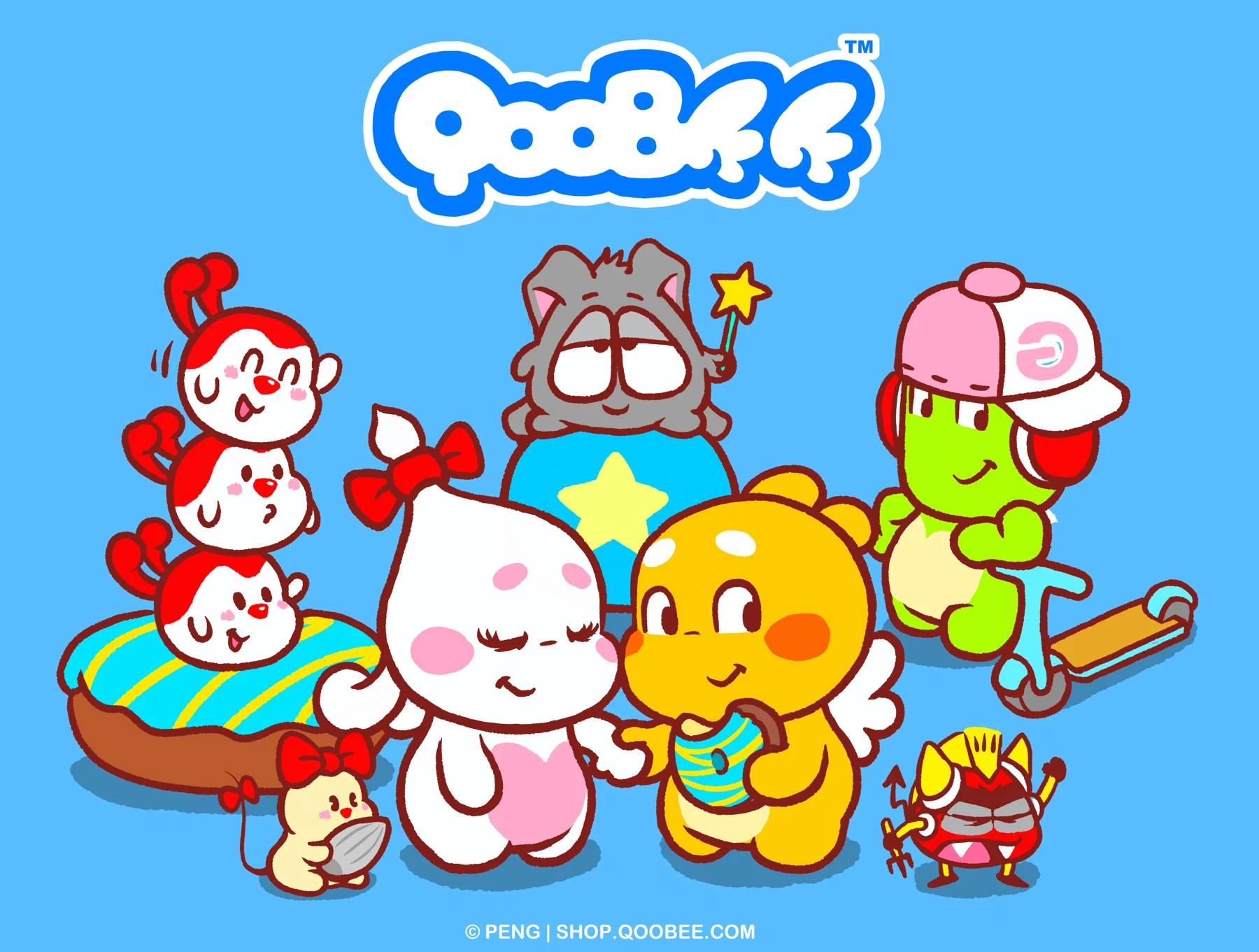 QooBee and friends